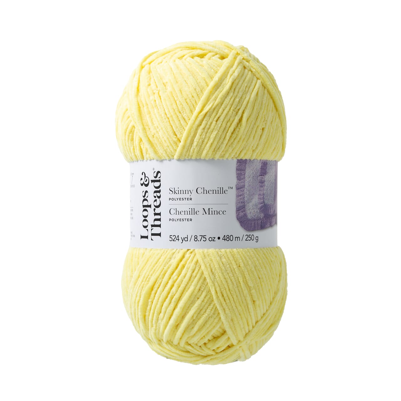 12 Pack: Skinny Chenille™ Yarn by Loops & Threads®